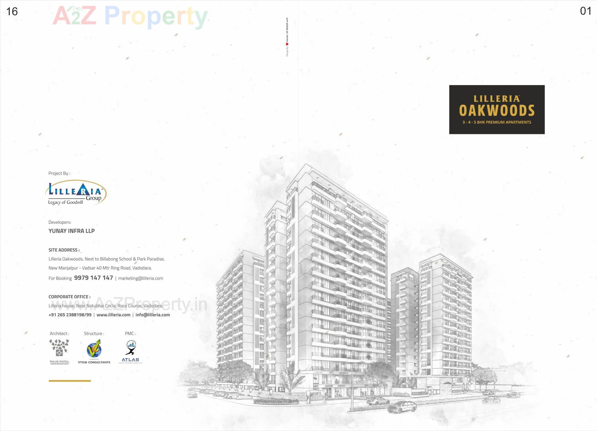  of real estate project Lilleria Oakwoods located at Vadsar, Vadodara, Gujarat