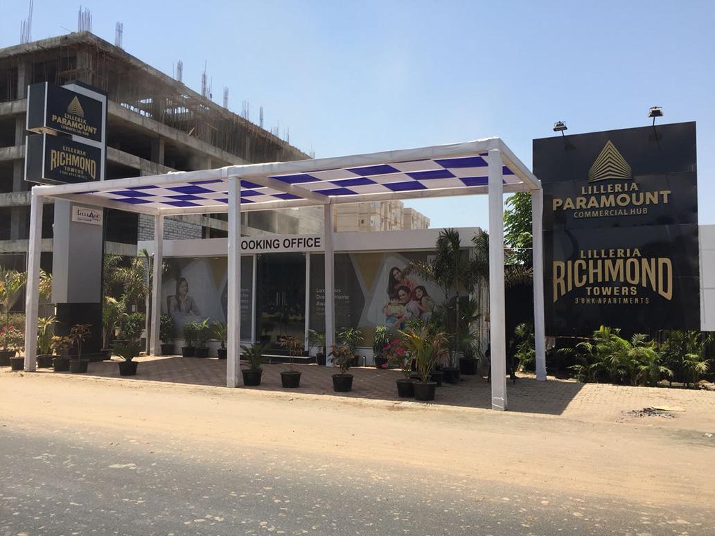 89989_const of real estate project Lilleria Paramount   Richmond Towers located at Manjalpur, Vadodara, Gujarat