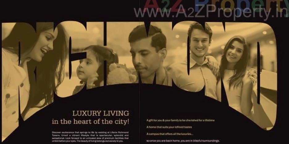  of real estate project Lilleria Paramount   Richmond Towers located at Manjalpur, Vadodara, Gujarat