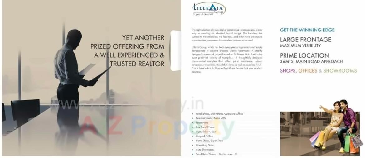  of real estate project Lilleria Paramount   Richmond Towers located at Manjalpur, Vadodara, Gujarat