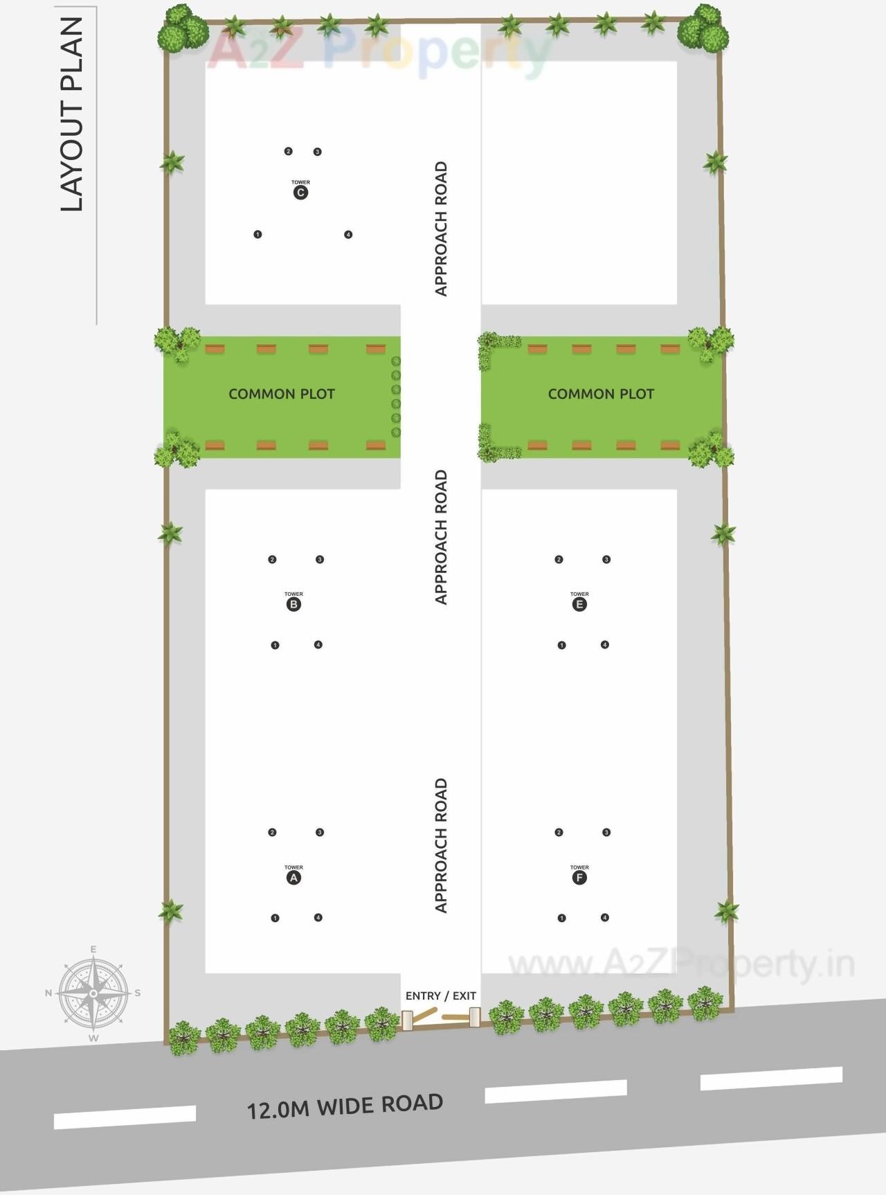  of real estate project Lilleria Signature located at Gotri, Vadodara, Gujarat