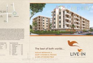 Elevation of real estate project Live In located at Sevasi, Vadodara, Gujarat