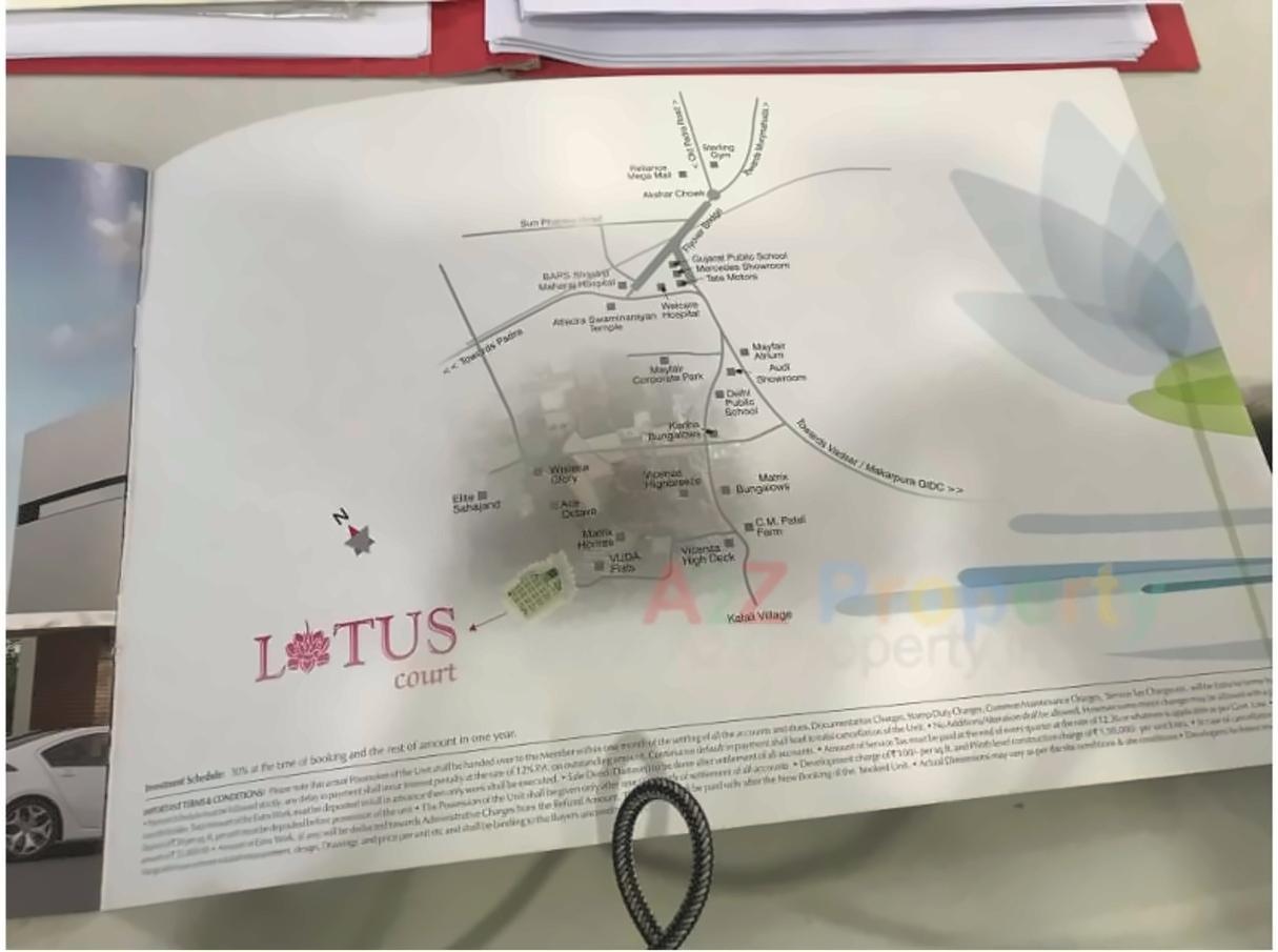  of real estate project Lotus Court located at Kalali, Vadodara, Gujarat