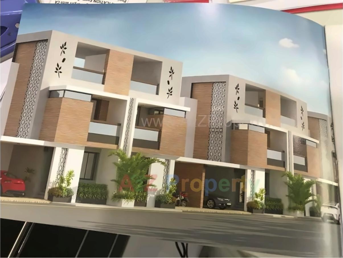 3D Elevation of real estate project Lotus Court located at Kalali, Vadodara, Gujarat