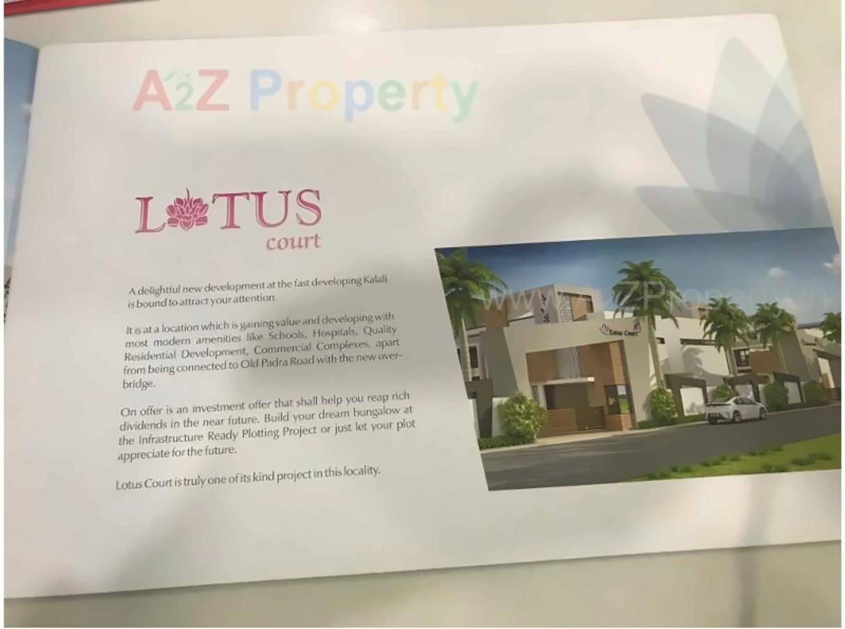  of real estate project Lotus Court located at Kalali, Vadodara, Gujarat