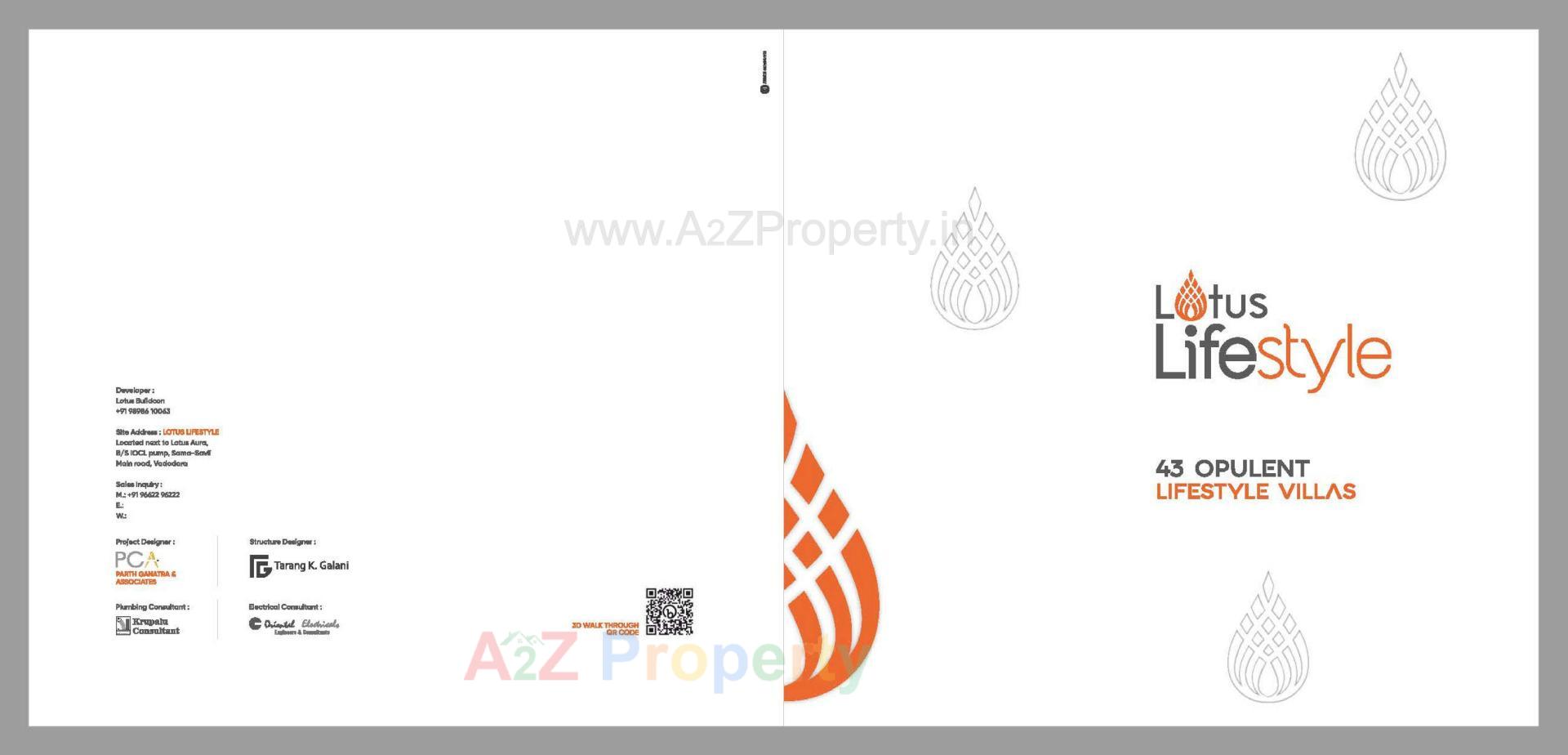  of real estate project Lotus Lifestyle located at Vemali, Vadodara, Gujarat