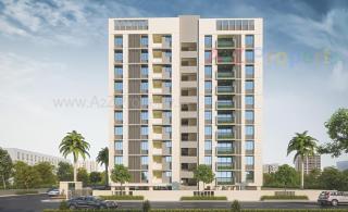 Elevation of real estate project Lotus White Field located at Bhayli, Vadodara, Gujarat