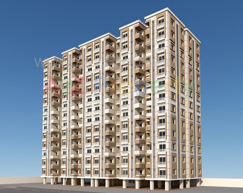 3D Elevation of real estate project Lupin   Larch located at Samiyala, Vadodara, Gujarat