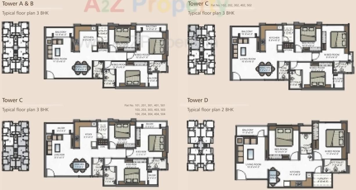Layout of real estate project Maa Residency located at Harni, Vadodara, Gujarat