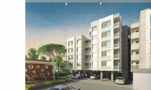 Elevation of real estate project Maadhav Elite located at Bhayli, Vadodara, Gujarat