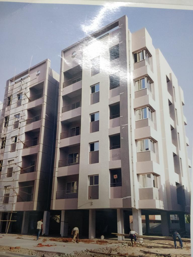 82210_const of real estate project Madhav Resi Cum Plaza located at Sayajipura, Vadodara, Gujarat