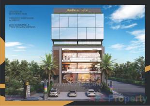 Elevation of real estate project Madhu's Icon located at Gotri, Vadodara, Gujarat