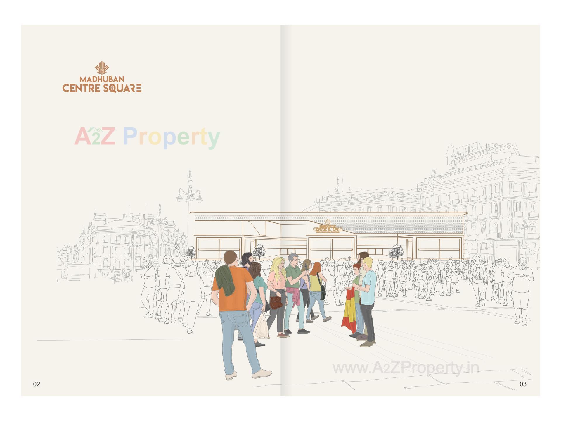  of real estate project Madhuban Centre Square located at Karjan, Vadodara, Gujarat