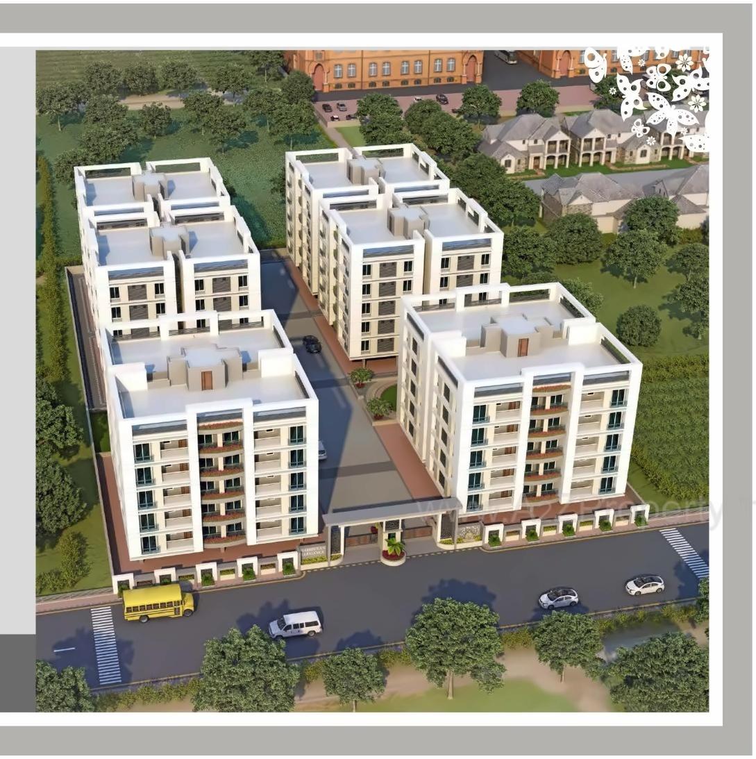 Layout of real estate project Madhuvan Elegance located at Harni, Vadodara, Gujarat