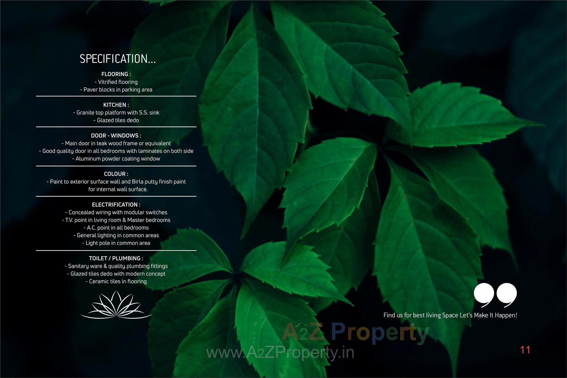  of real estate project Madhuvan Impression located at Sevasi, Vadodara, Gujarat