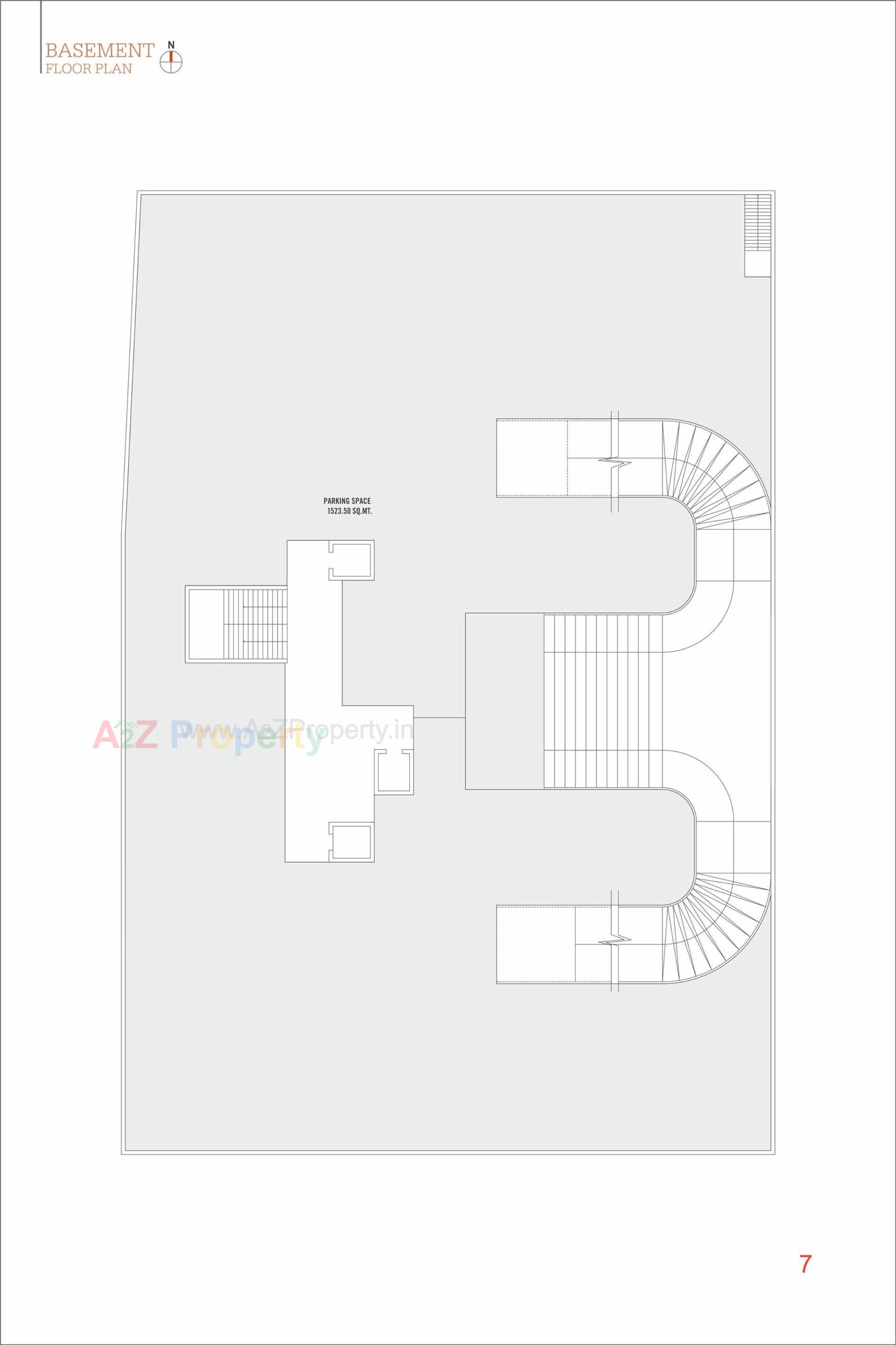 Layout of real estate project Madhuvan Impression located at Sevasi, Vadodara, Gujarat