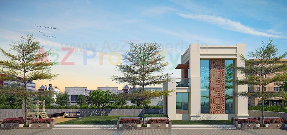 3D Elevation of real estate project Madhuvan Palace located at Harni, Vadodara, Gujarat