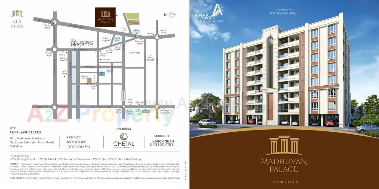  of real estate project Madhuvan Palace located at Harni, Vadodara, Gujarat