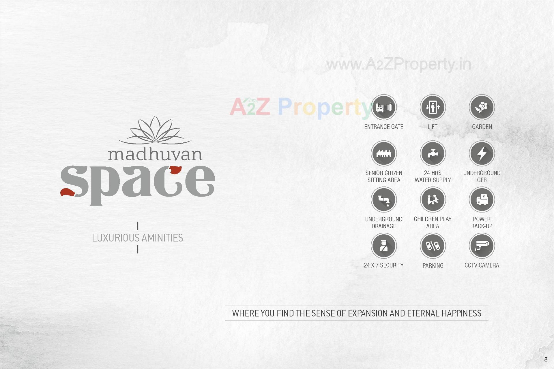  of real estate project Madhuvan Space located at Harni, Vadodara, Gujarat