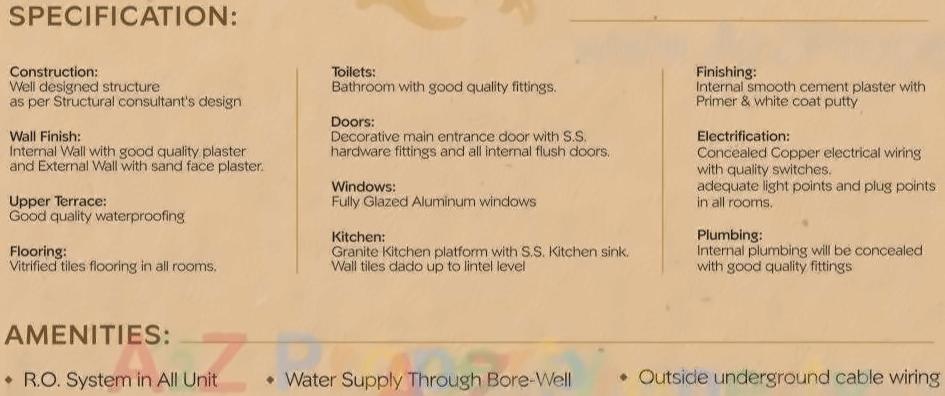 Project Specifications