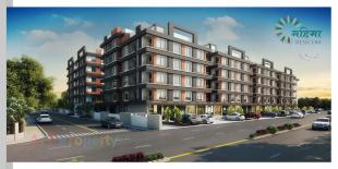 Elevation of real estate project Mahima Resicom located at Makarpura, Vadodara, Gujarat