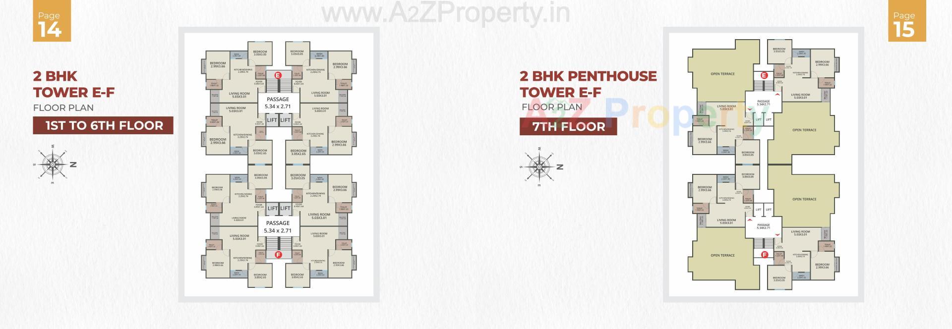 Layout of real estate project Malbar Gold located at Tarsali, Vadodara, Gujarat