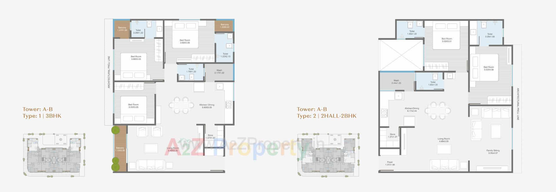 Layout of real estate project Malbar Royal located at Bapod, Vadodara, Gujarat