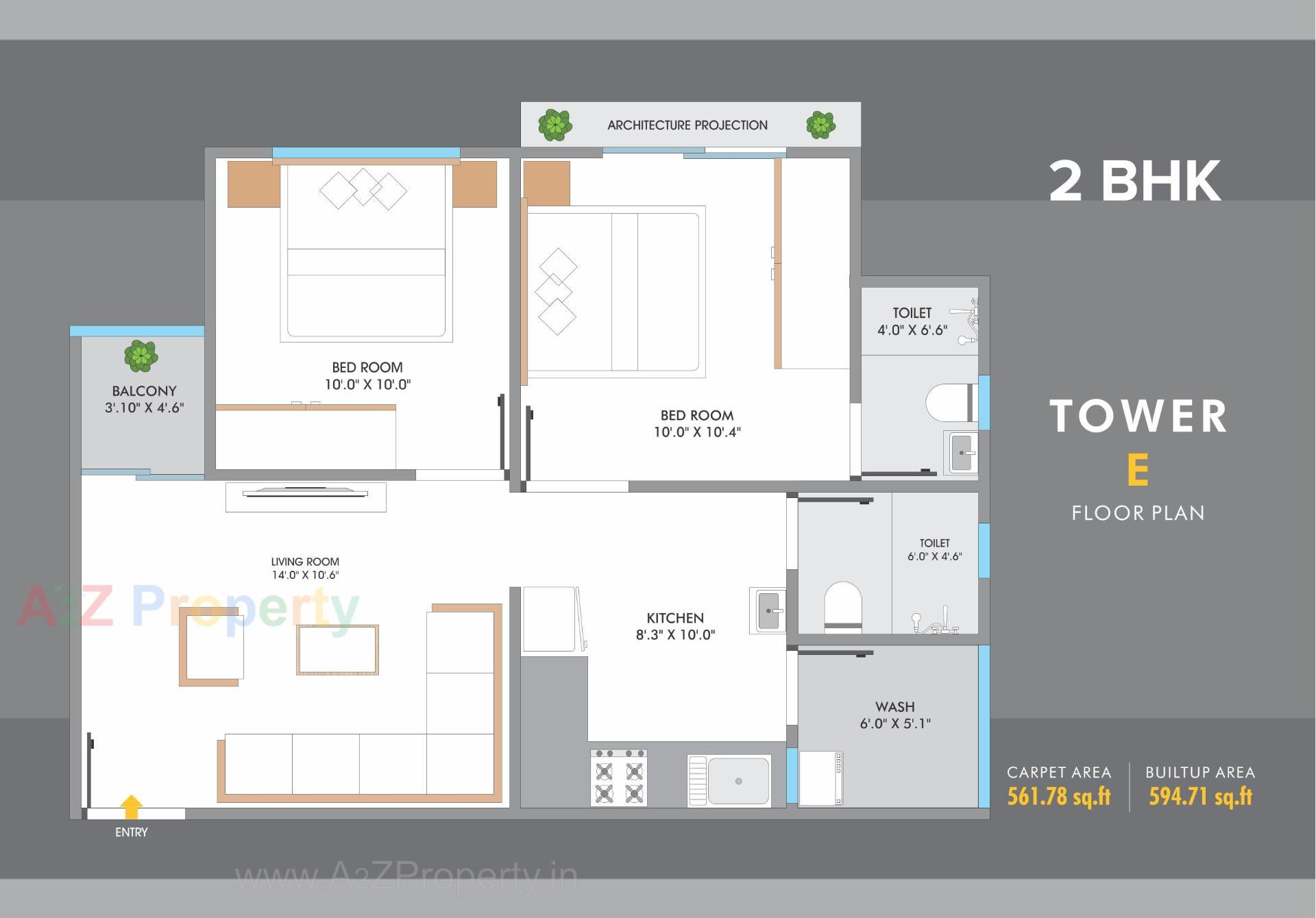 Layout of real estate project Malbar Valley located at Vadodara, Vadodara, Gujarat