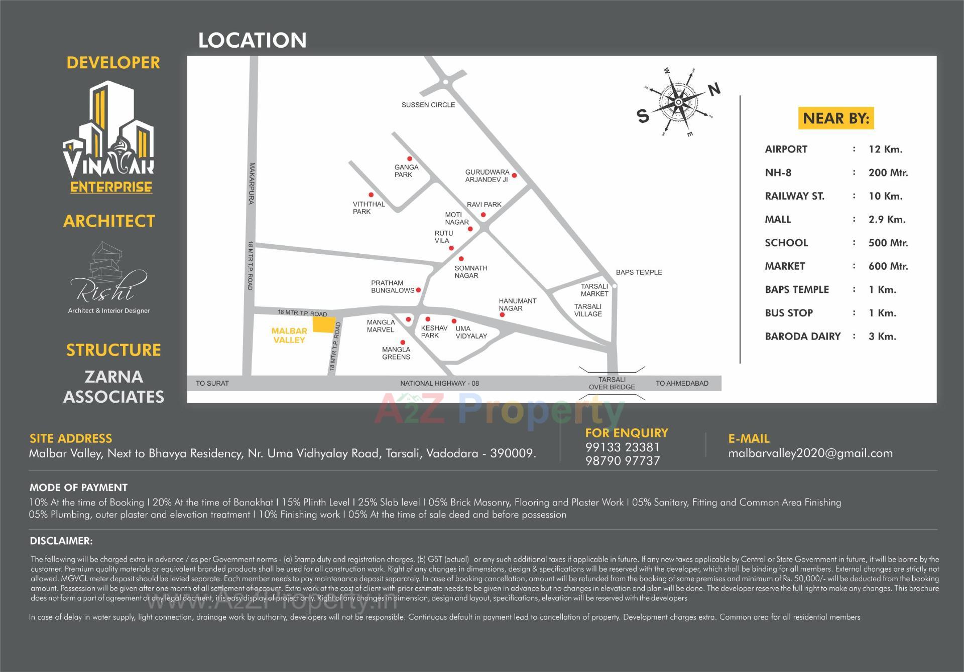  of real estate project Malbar Valley located at Vadodara, Vadodara, Gujarat