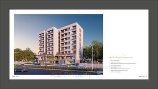 Elevation of real estate project Mangalam Heights located at Gorva, Vadodara, Gujarat