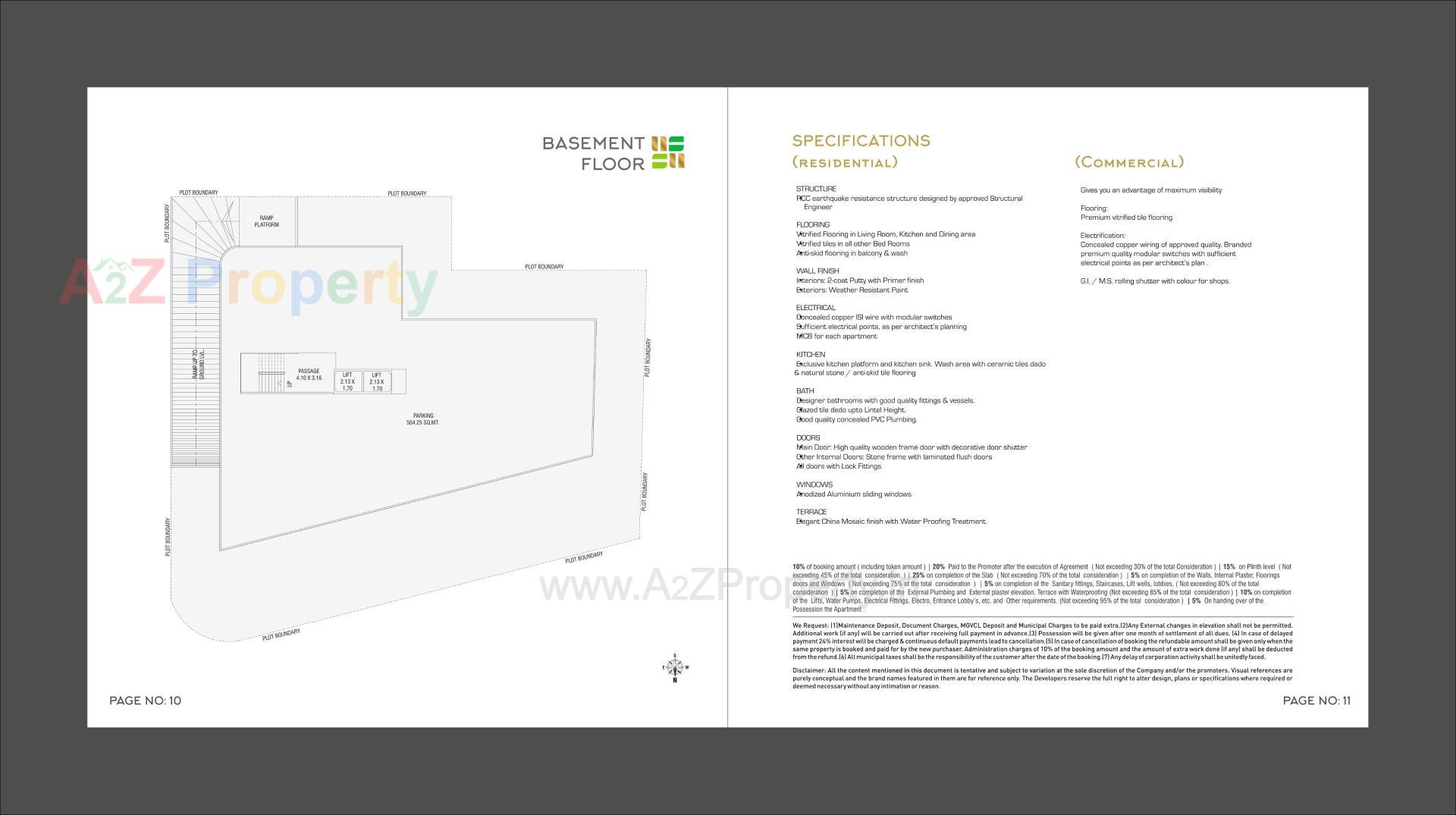  of real estate project Mangalam Heights located at Gorva, Vadodara, Gujarat