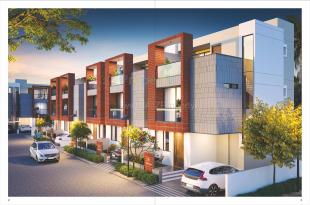 Elevation of real estate project Mangla Bluebell located at Vadsar, Vadodara, Gujarat