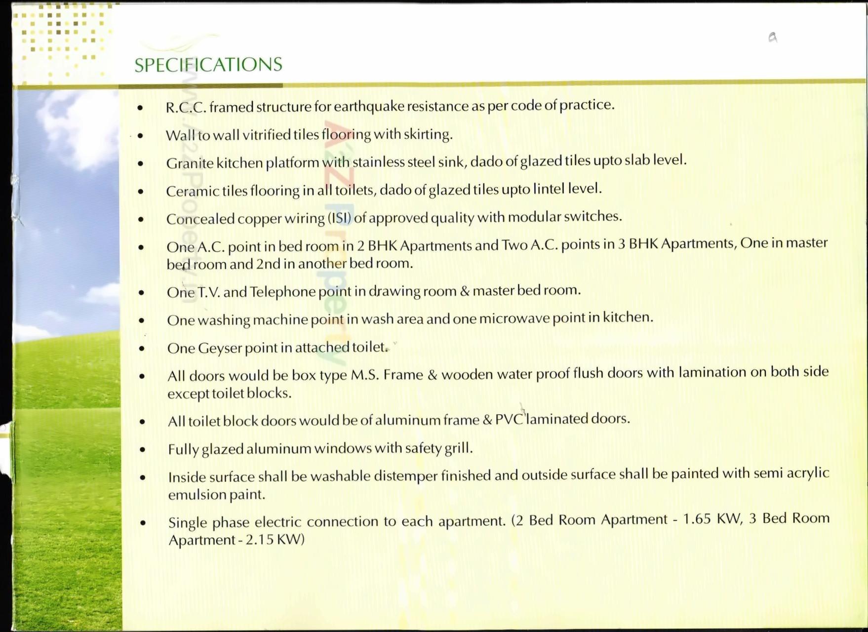Project Specifications