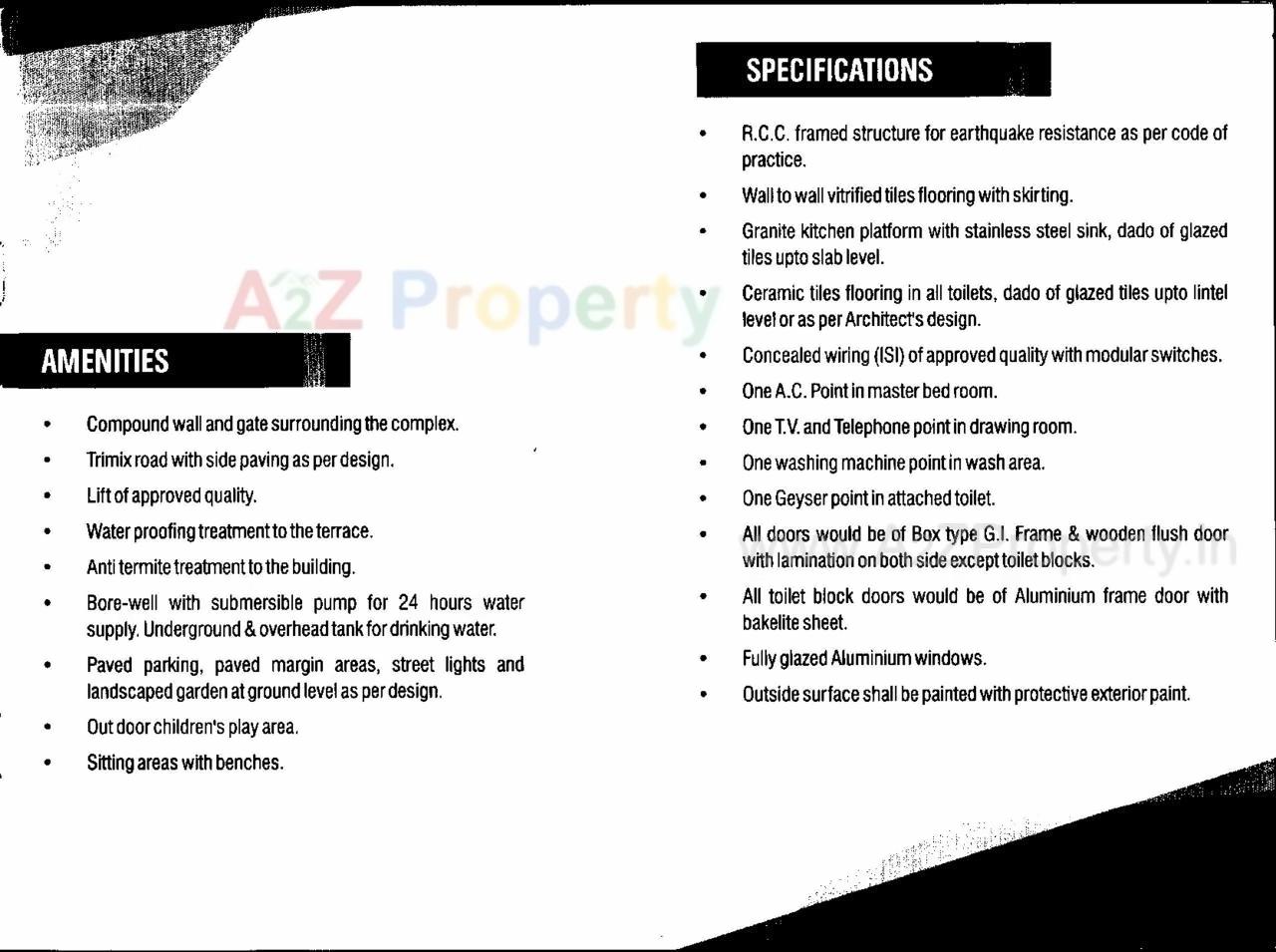  of real estate project Mangla Marvel Tower B 1, B 2, located at Tarsali, Vadodara, Gujarat