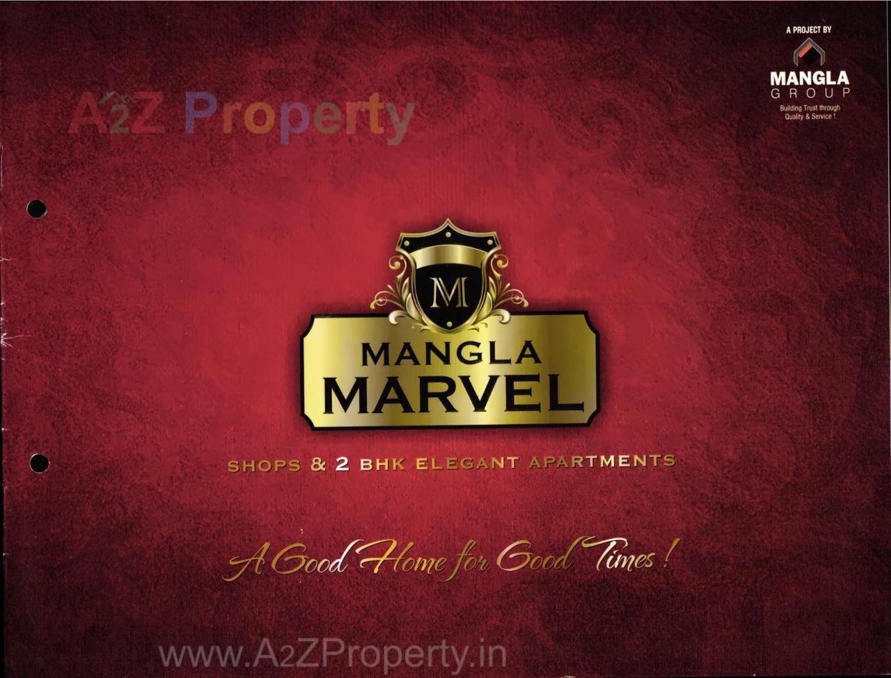  of real estate project Mangla Marvel (tower  A To A 5, Shop  To 40) located at Tarsali, Vadodara, Gujarat