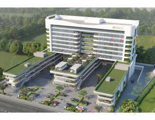 Elevation of real estate project Mangla Trade Hub located at Vadsar, Vadodara, Gujarat