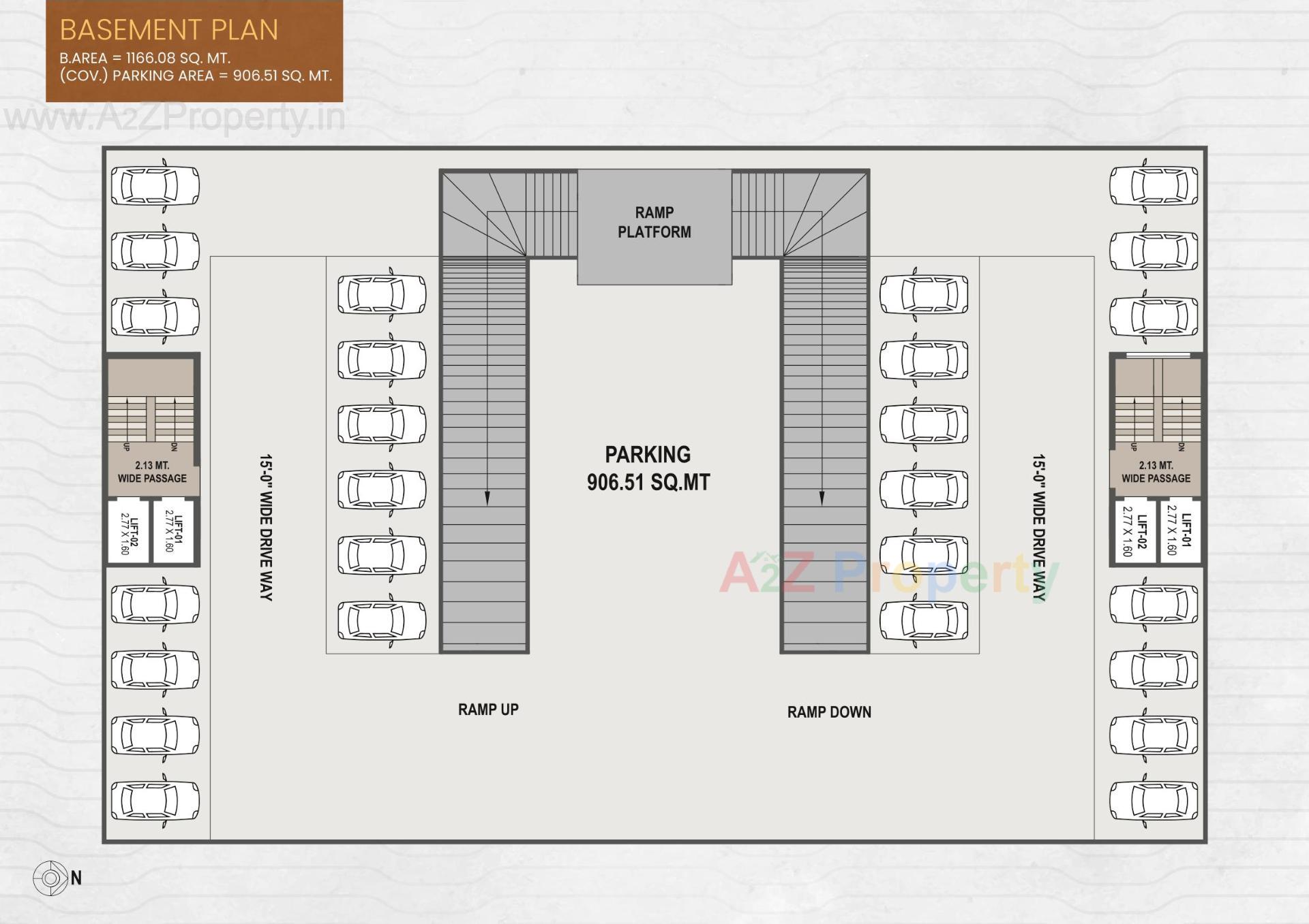 Layout of real estate project Manorath located at Bhayali, Vadodara, Gujarat