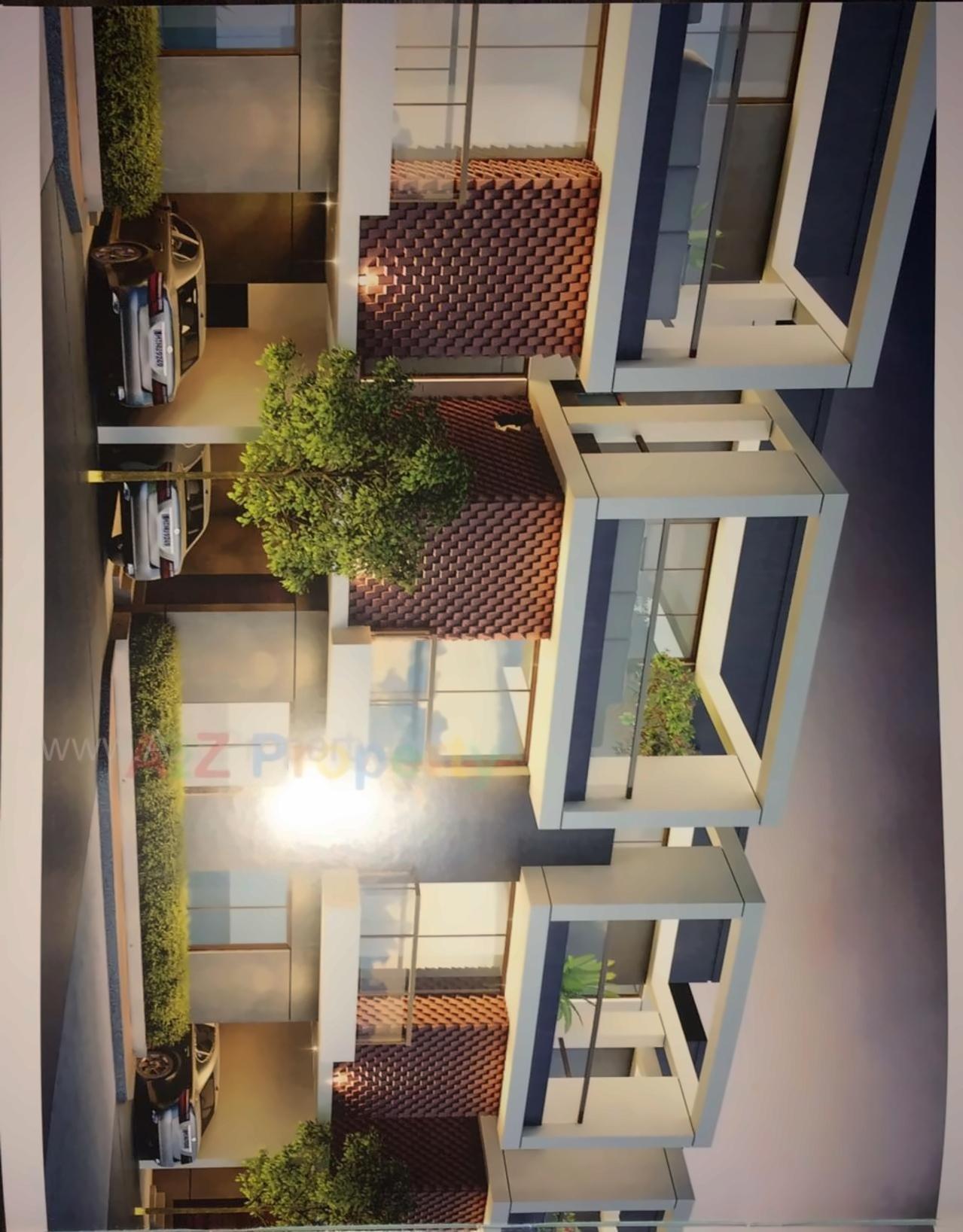 3D Elevation of real estate project Maple Avenue located at Manjalpur, Vadodara, Gujarat