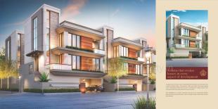 Elevation of real estate project Maple Homes located at Gotri, Vadodara, Gujarat