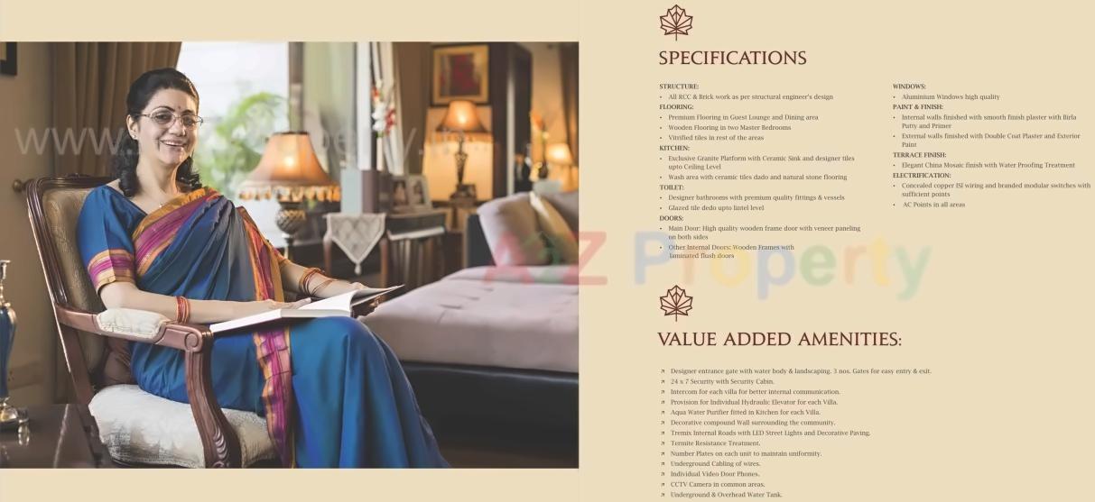  of real estate project Maple Homes located at Gotri, Vadodara, Gujarat