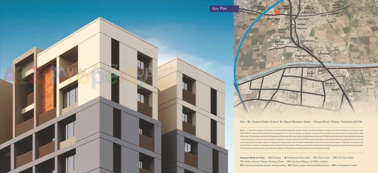  of real estate project Maruti Infinity located at Chhani, Vadodara, Gujarat