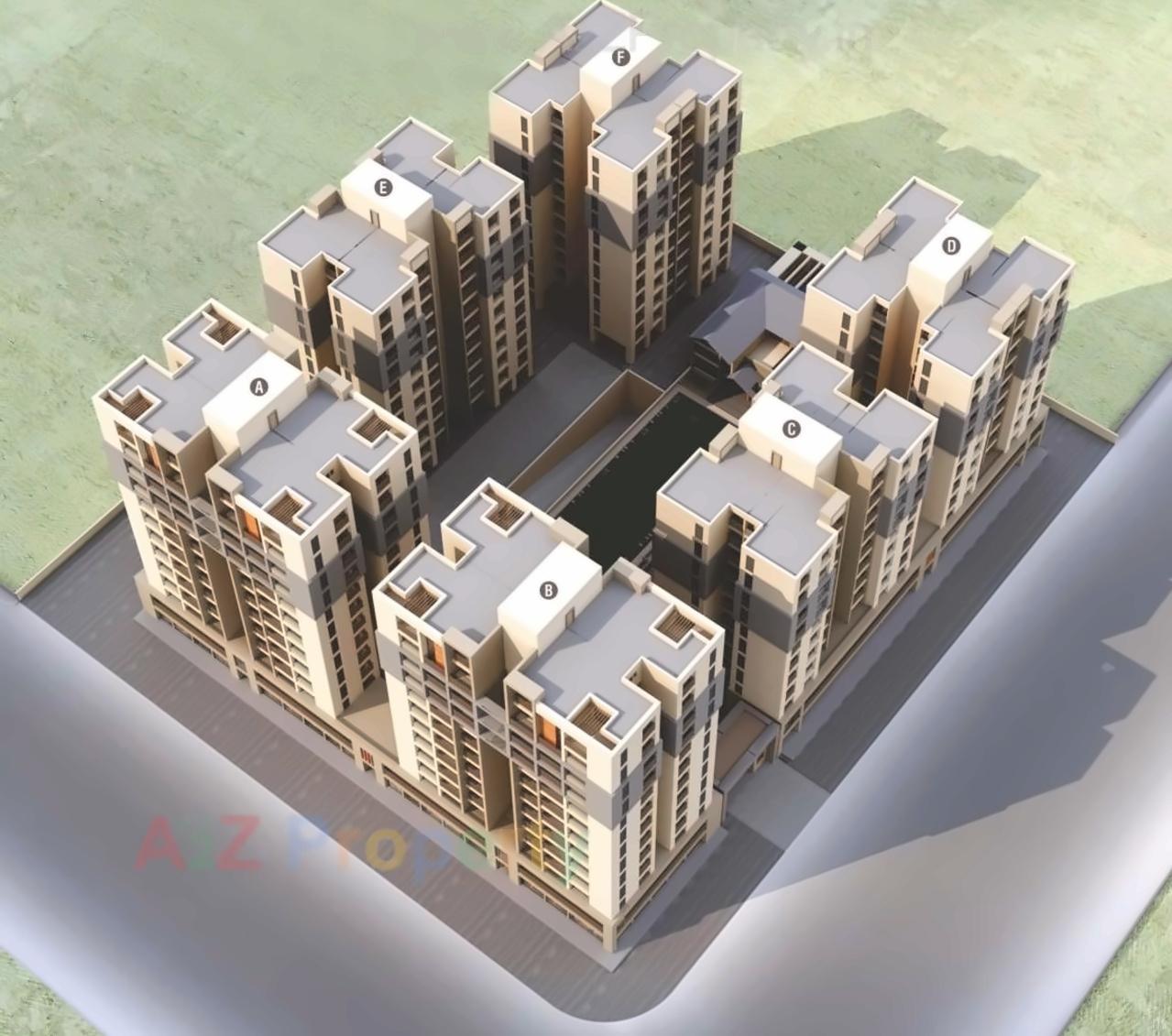 3D Elevation of real estate project Maruti Infinity located at Chhani, Vadodara, Gujarat