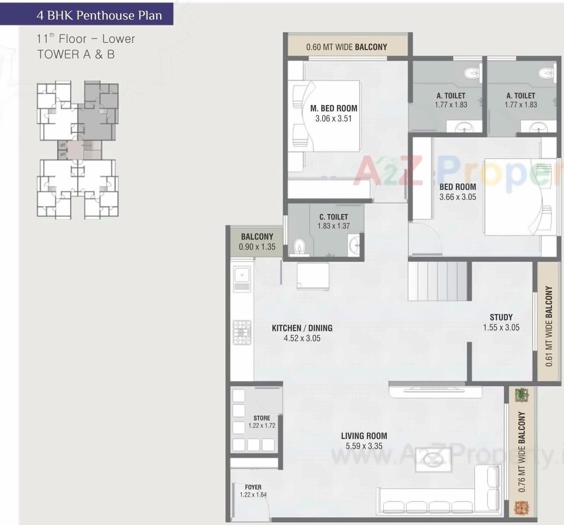 Layout of real estate project Maruti Infinity located at Chhani, Vadodara, Gujarat
