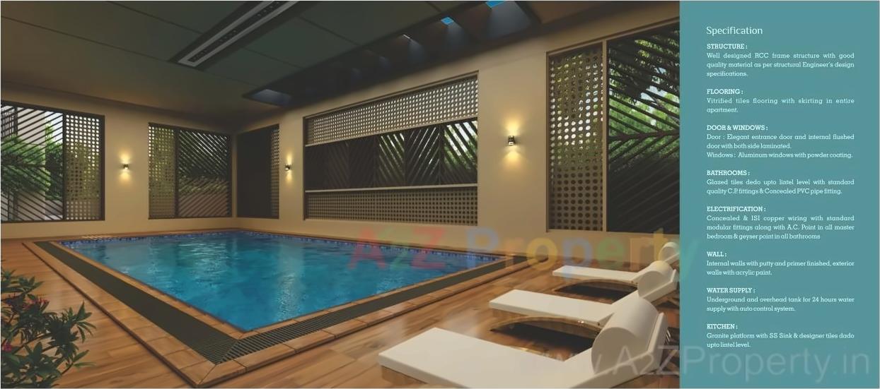 3D Elevation of real estate project Maruti Infinity located at Chhani, Vadodara, Gujarat