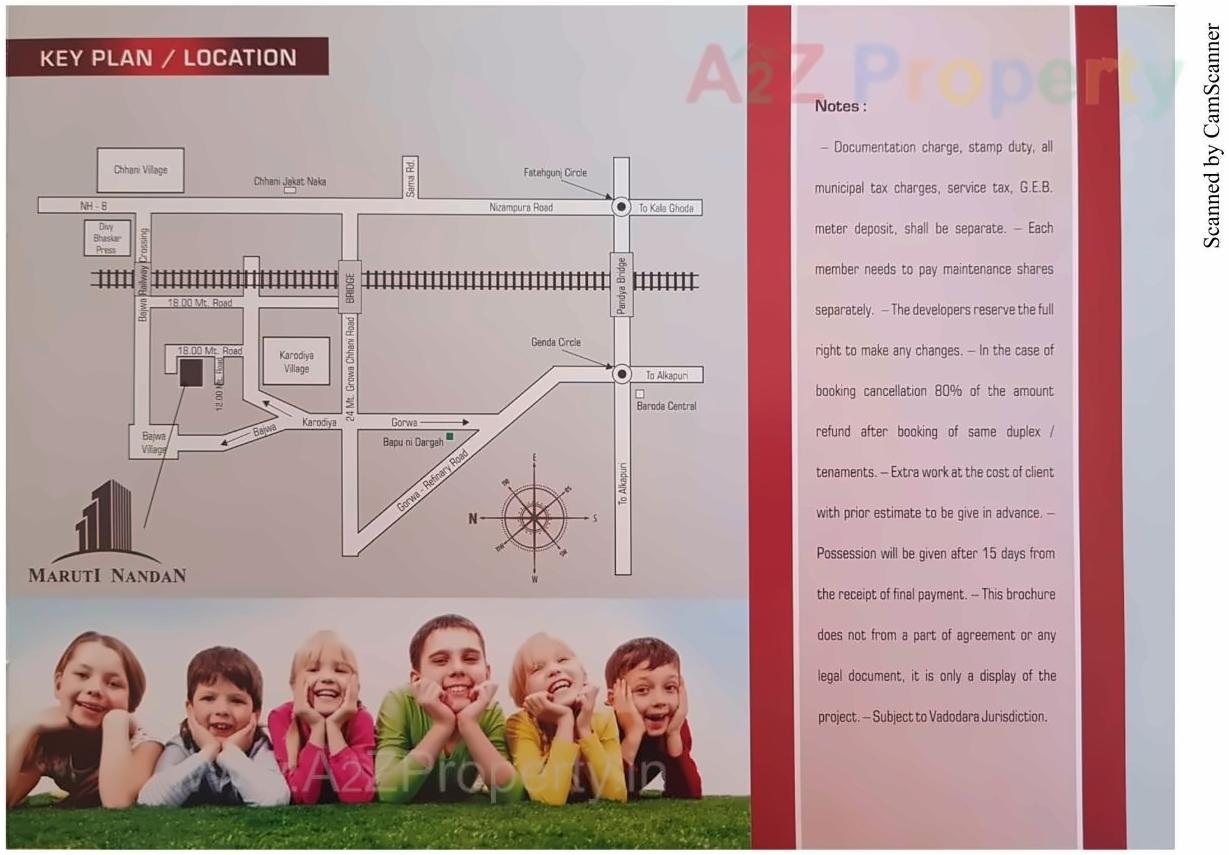  of real estate project Maruti Nandan located at Karodiya, Vadodara, Gujarat