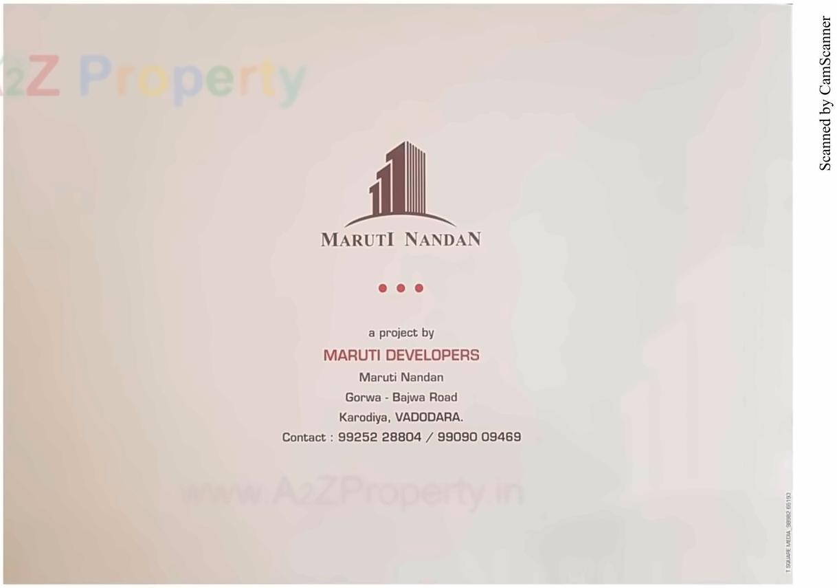  of real estate project Maruti Nandan located at Karodiya, Vadodara, Gujarat
