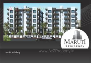 Elevation of real estate project Maruti Residency located at Bhayli, Vadodara, Gujarat