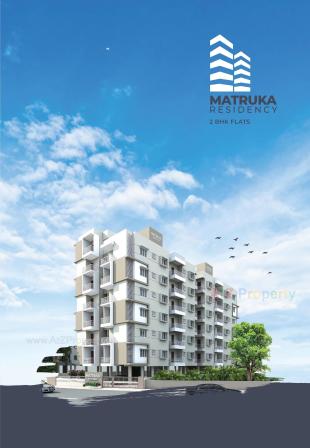 Elevation of real estate project Matruka Residency located at Vadsar, Vadodara, Gujarat