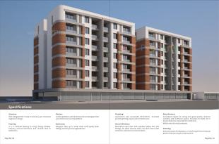 Elevation of real estate project Mattrix Aspire located at Atladra, Vadodara, Gujarat