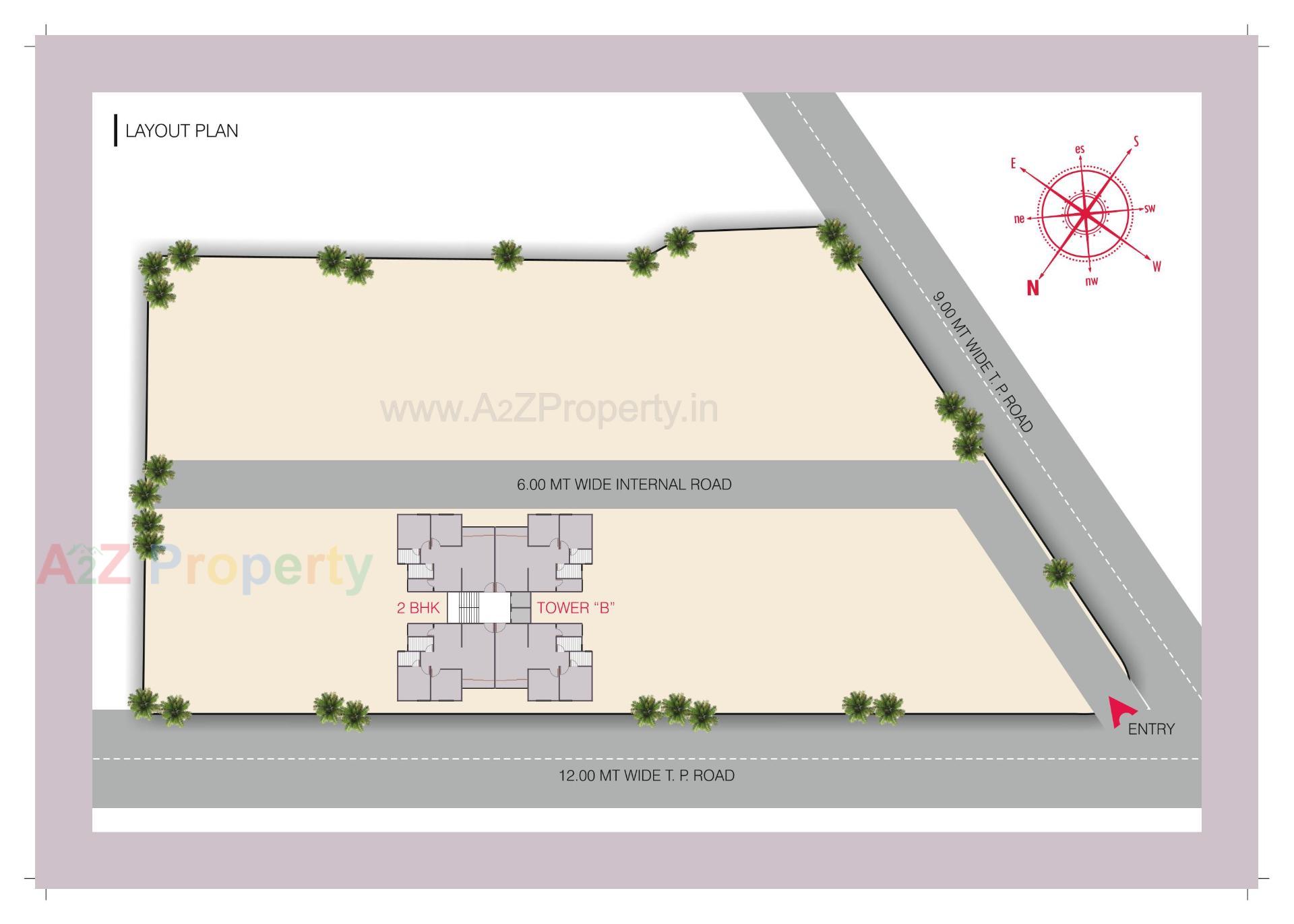  of real estate project Meena Heights located at Tandalja, Vadodara, Gujarat